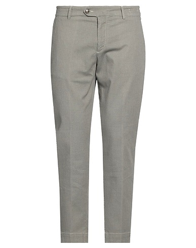 CAMOUFLAGE AR AND J. Pantalone Verde militare 99% Cotone, 1% Elastan