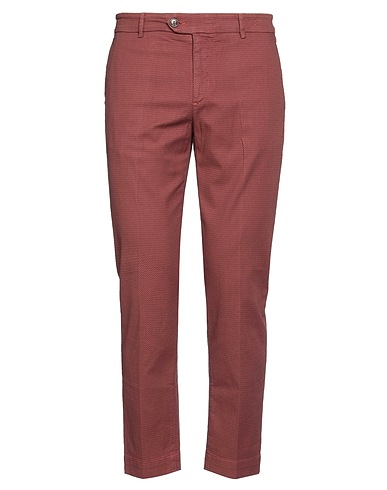 CAMOUFLAGE AR AND J. Pantalone Ruggine 99% Cotone, 1% Elastan