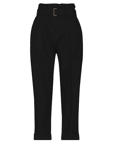 GENTRYPORTOFINO パンツ ブラック コットン 100%