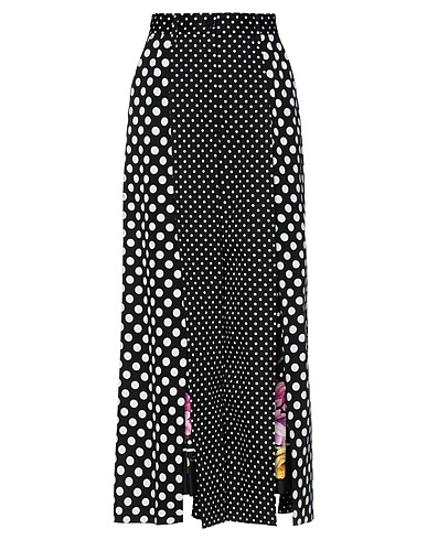 DOLCE&GABBANA Hosen Schwarz 68% Baumwolle, 30% Seide, 2% Elastan