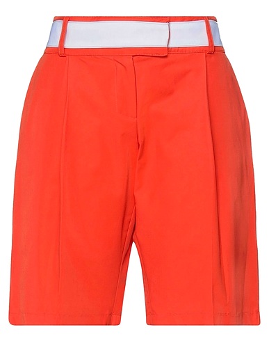 MIKO MIKO Shorts & Bermuda Orange 59% Cotton, 41% Nylon