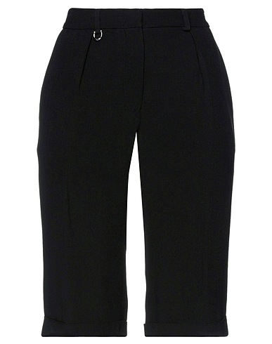 JOHN RICHMOND Shorts & Bermuda Black 50% Viscose, 50% Acrylic
