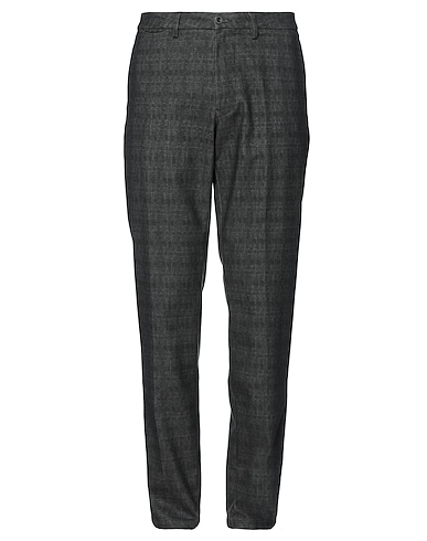 IL DROP Casual trouser Lead 46% Cotton, 33% Polyester, 18% Viscose, 3% Elastane
