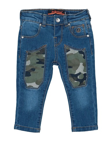 JECKERSON Denim pants Blue 100% Cotton
