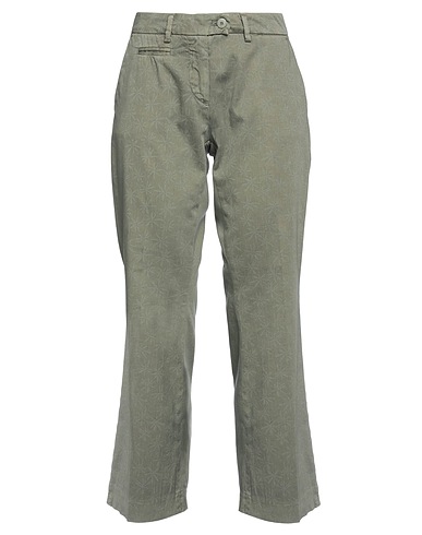 MASON'S Pantalone Verde militare 97% Cotone, 3% Elastan