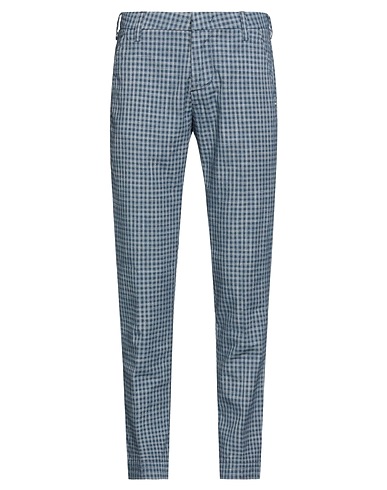 ENTRE AMIS Casual trouser Navy blue 43% Cotton, 28% Linen, 27% Polyester, 2% Elastane