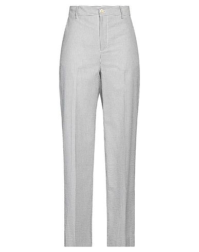 TRUE NYC® Casual trouser Navy blue 61% Cotton, 21% Polyester, 18% Viscose