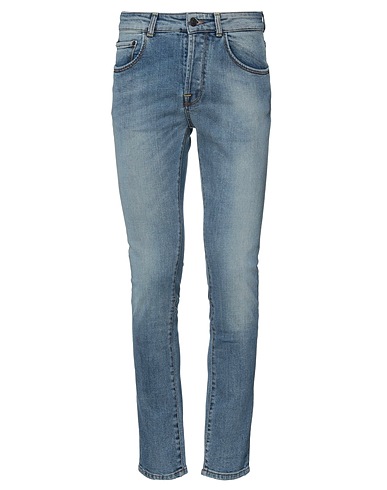 REIGN Denim trousers Blue 98% Cotton, 2% Elastane