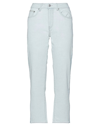 CARE LABEL Denim pants Blue 98% Cotton, 2% Elastane