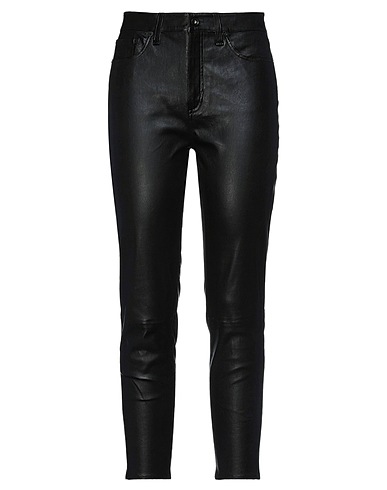 RAG & BONE Casual pants Black 100% Lambskin