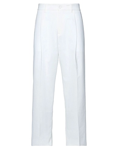 DIOR Casual trouser White 100% Cotton