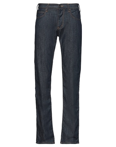 EMPORIO ARMANI Denim pants Blue 88% Cotton, 8% Elastomultiester, 4% Elastane