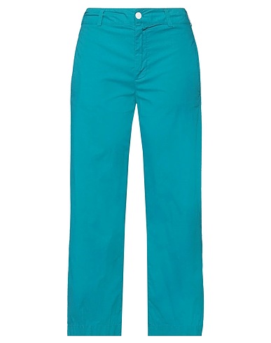 DONDUP Pantalon Turquoise 97% Coton, 3% Élasthanne