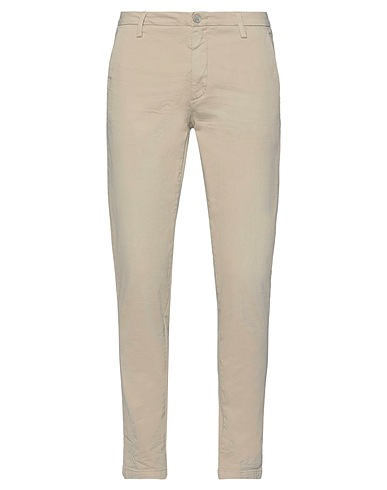 AGLINI Casual trouser Sand 97% Cotton, 3% Elastane