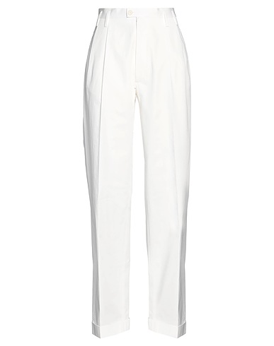 MAISON MARGIELA Casual pants White 100% Cotton