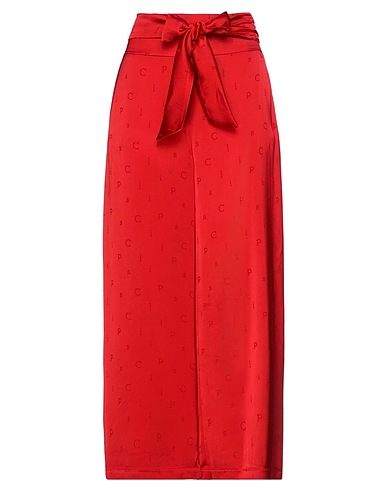 CLIPS MORE Casual trouser Red 100% Viscose