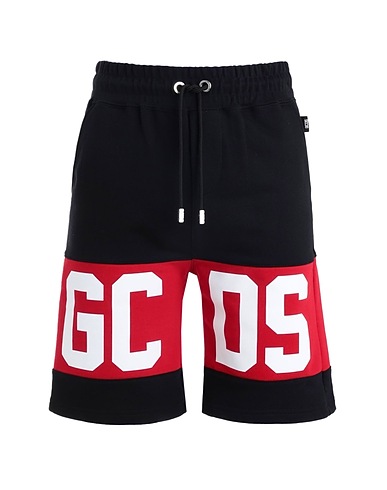 GCDS Shorts & Bermuda Black 100% Cotton