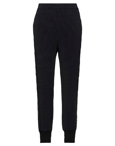 STELLA McCARTNEY Casual trouser Black 64% Viscose, 32% Acetate, 4% Elastane, Cotton, Polyamide