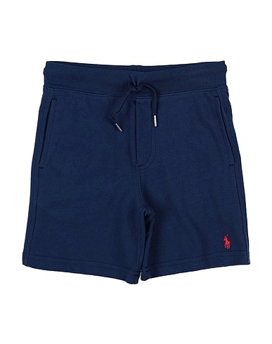 POLO RALPH LAUREN Shorts & Bermuda Cotton Mesh Short
 Midnight blue 100% Cotton