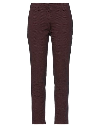SIVIGLIA Casual pants Burgundy 45% Cotton, 29% Viscose, 25% Polyester, 1% Elastane