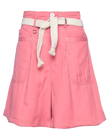 HIGH Shorts & Bermuda Antique rose 47% Cupro, 30% Linen, 23% Cotton