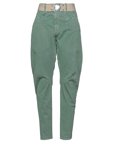 HIGH Pantalone USE Verde salvia 97% Cotone, 3% Elastan