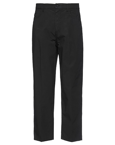 BONHEUR Casual trouser Black 97% Cotton, 3% Elastane