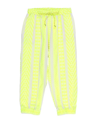 DEVOTION TWINS Pantalone Giallo 97% Cotone, 3% Elastan
