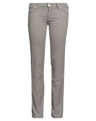 JACOB COHЁN Casual trouser Grey 62% Cotton, 36% Polyester, 2% Elastane