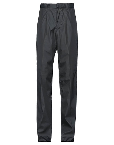 MB MAURO BURANI Casual trouser Charcoal 69% Polyester, 31% Polyamide