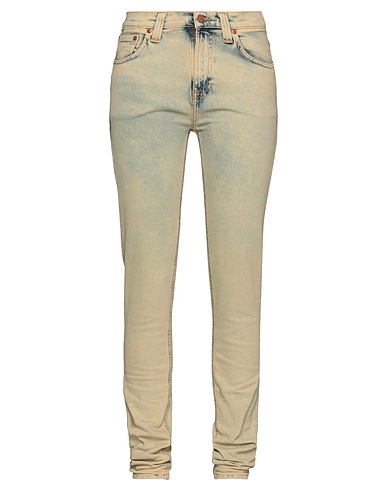 NUDIE JEANS CO Pantaloni jeans Sabbia 98% Cotone organico, 2% Elastan