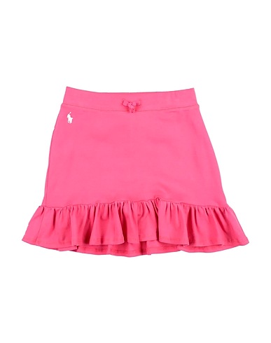POLO RALPH LAUREN Gonna Ruffled Stretch Mesh Skort
 Fucsia 98% Cotone, 2% Elastan