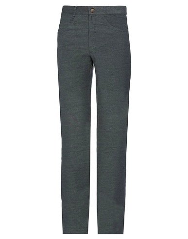 MB MAURO BURANI Casual trouser Lead 90% Cotton, 10% PES
