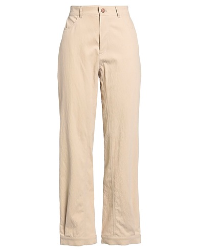 SEE BY CHLOÉ Casual trouser Beige 54% Cotton, 44% Polyamide, 2% Elastane