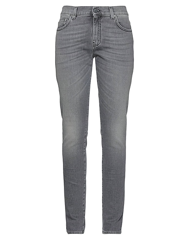 MOUTY Denim trousers Black 98% Cotton, 2% Elastane
