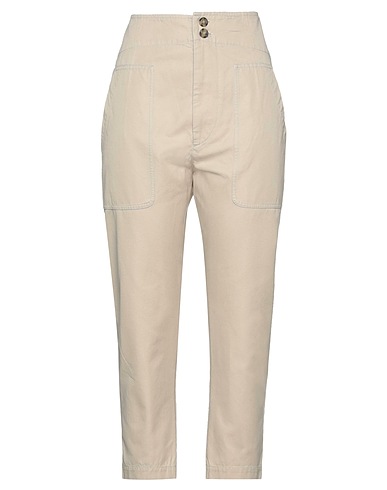 MARANT ÉTOILE Casual pants Beige 100% Cotton
