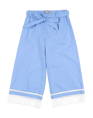 ERMANNO SCERVINO JUNIOR Hosen Himmelblau 100% Baumwolle