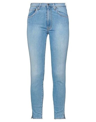 (+) PEOPLE Denim pants Blue 92% Cotton, 6% Elastomultiester, 2% Elastane