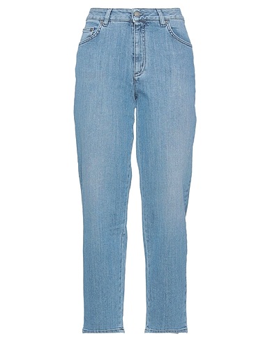 MOSCHINO Denim trousers Blue 98% Cotton, 2% Elastane