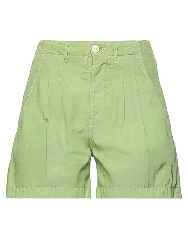 (+) PEOPLE Shorts & Bermuda Light green 50% Cotton, 50% Cupro