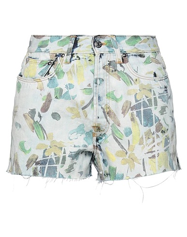 (+) PEOPLE Denim shorts Blue 100% Cotton