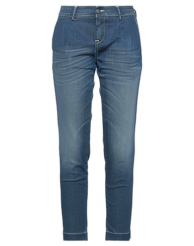 JACOB COHЁN Denim pants Blue 97% Cotton, 3% Elastane