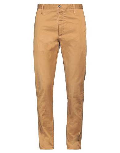 MAURIZIO MASSIMINO Casual trouser Beige 98% Cotton, 2% Elastane