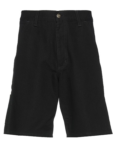 CARHARTT Shorts & Bermuda Black 100% Organic cotton