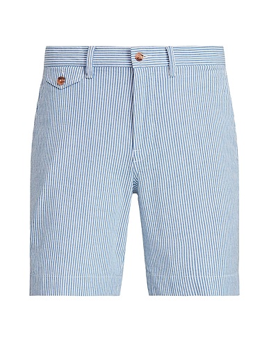 POLO RALPH LAUREN ショートパンツ＆バミューダパンツ スカイブルー コットン 98% / ポリウレタン 2%