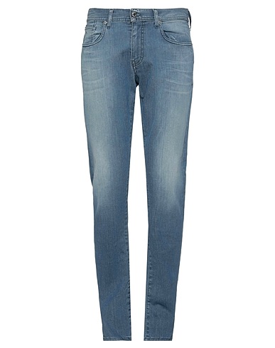 ARMANI EXCHANGE Denim trousers Blue 91% Cotton, 7% Elastomultiester, 2% Elastane