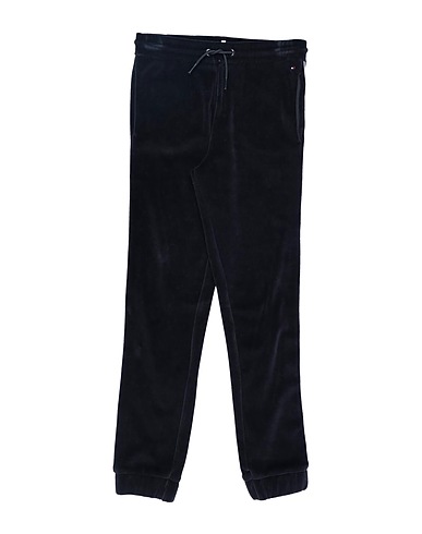 TOMMY HILFIGER Casual trouser Black 80% Cotton, 20% Polyester