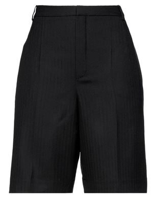 SAINT LAURENT ショートパンツ＆バミューダパンツ ブラック レディース 33,540円