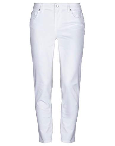 LIU •JO Casual pants White 67% Cotton, 29% Polyester, 4% Elastane