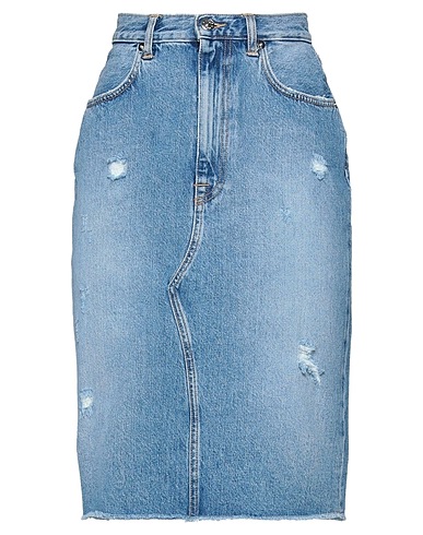 (+) PEOPLE Rock Blau 100% Baumwolle